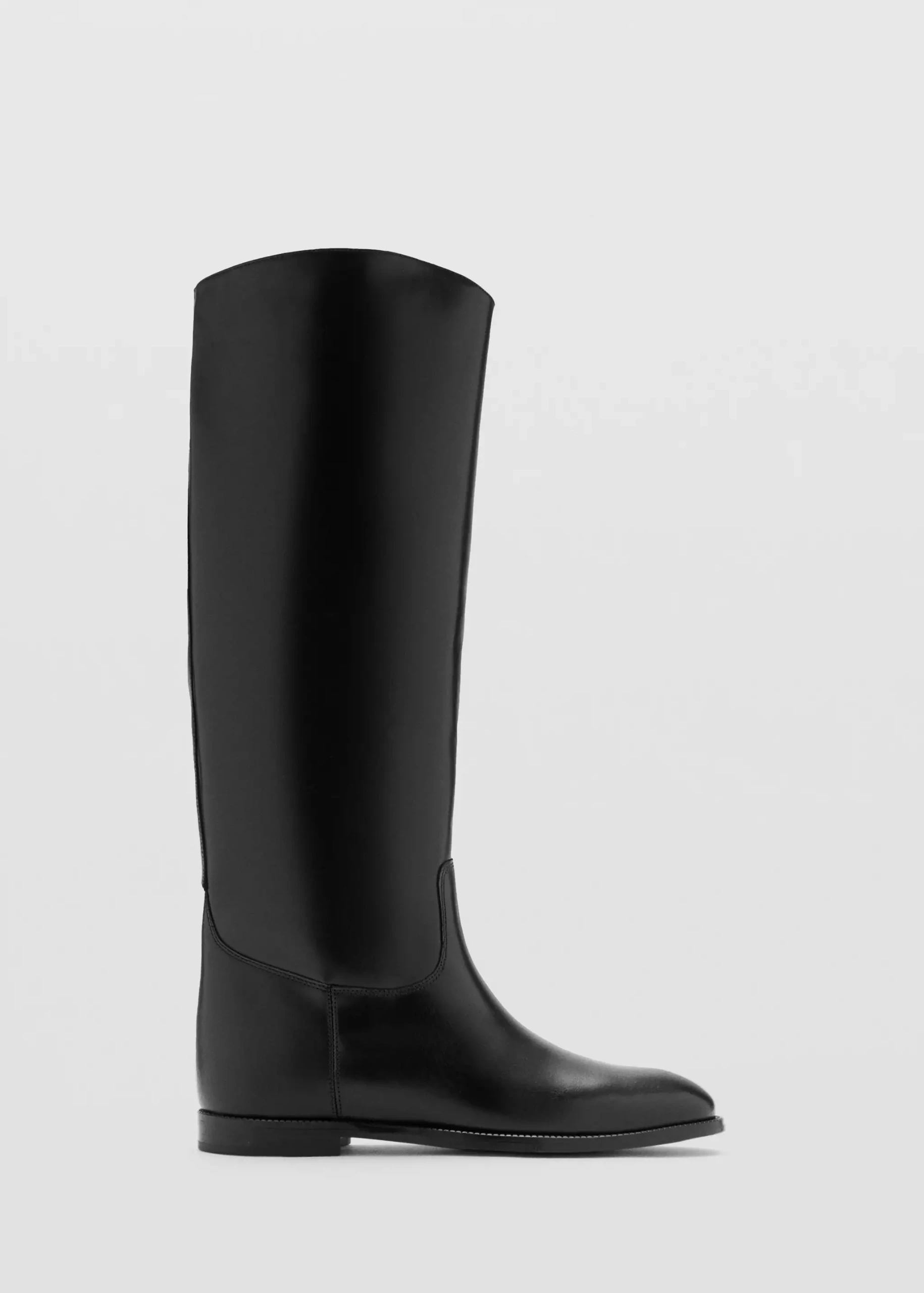 Leather High Boots - Women | Mango United Kingdom