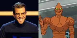 zachary quinto on who wants to be a millionaire, robot on invincible