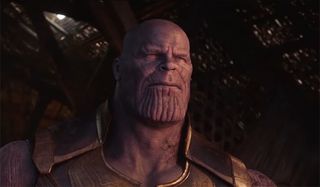 Thanos relaxing after the snap