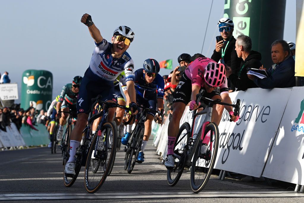 Ilan Van Wilder celebrated too soon as Magnus Cort pushed past to win stage 2 of the Volta ao Algarve