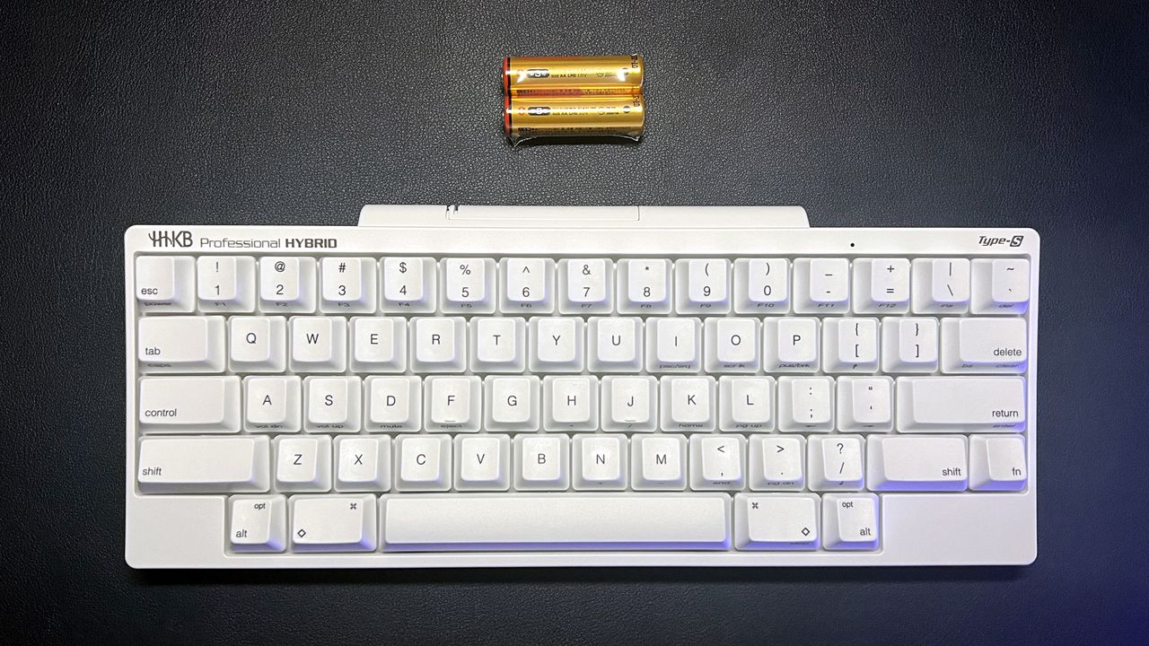 HHKB Professional Hybrid Type-S Snow Review: Pretty, White, and