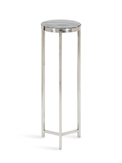 Eveland Round Metal Drink Table