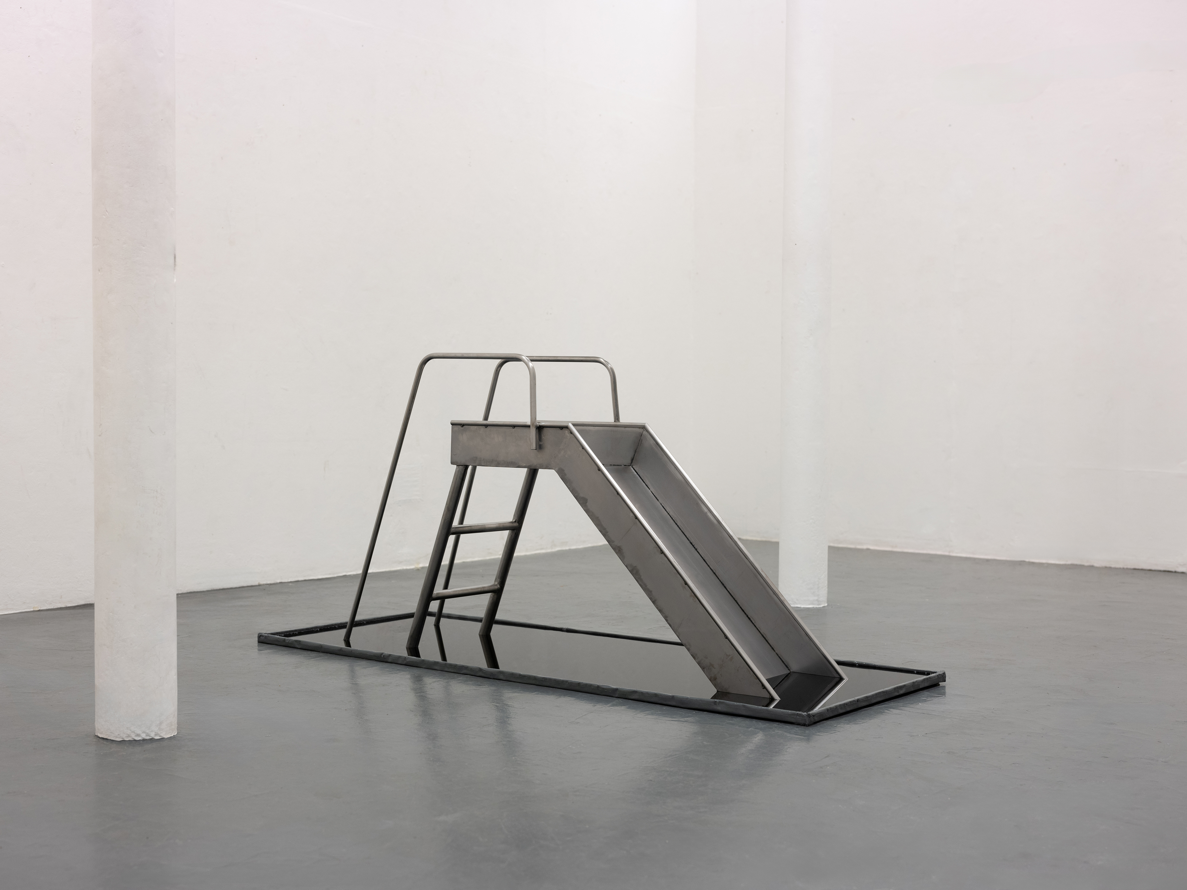 photograph of a slide from New Contemporaries&amp;rsquo; exhibition of emerging artists