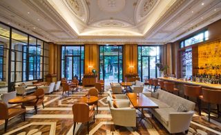 Palazzo Parigi Hotel & Grand Spa — Milan, Italy - bar area