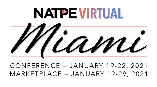 NATPE Miami 2021 logo.