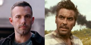 Ben Affleck in The Town & George Clooney in O' Brother Where Art Thou?