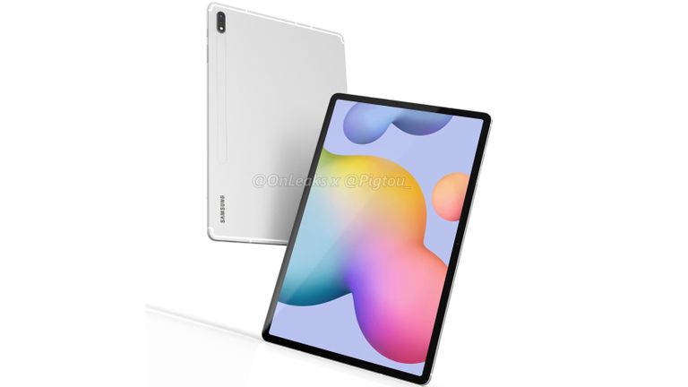 The Galaxy Tab S7 Plus will look similar to the smaller version