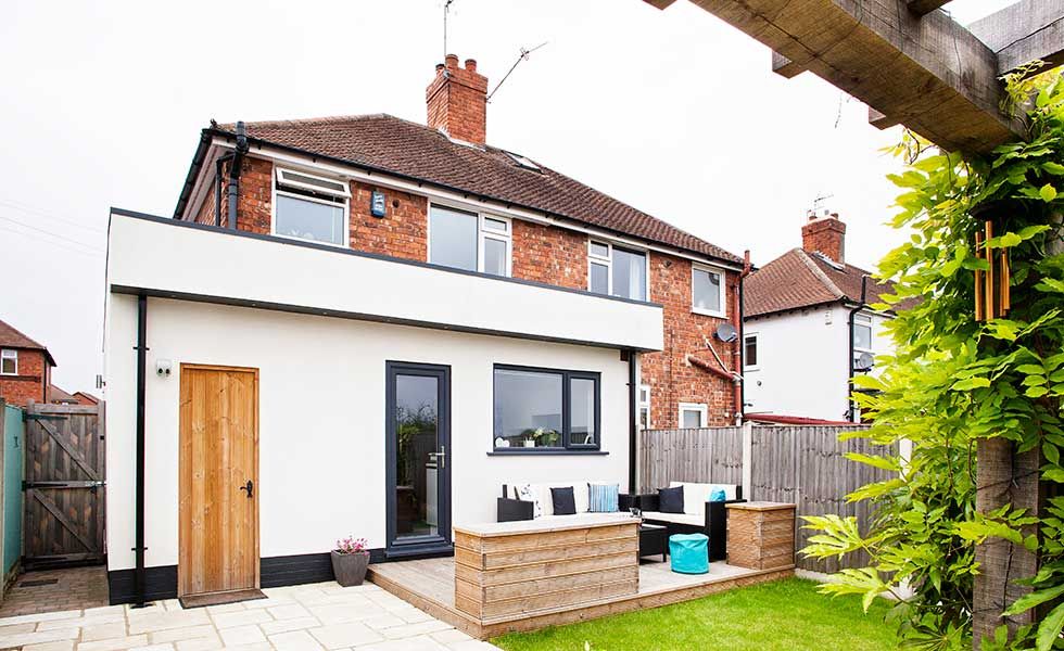 This 1930s semi detached house has been transformed by its owners into a bright and happy family home — all for just £40,000