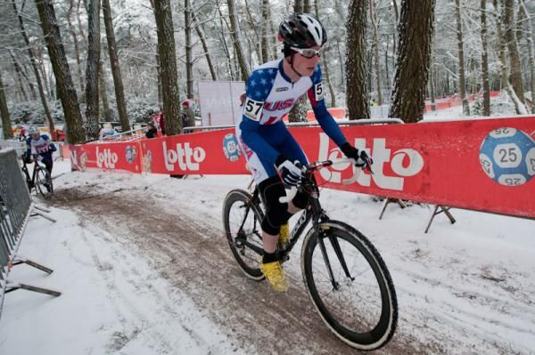 Zane Godby found his first world cup race to be an eye opener.