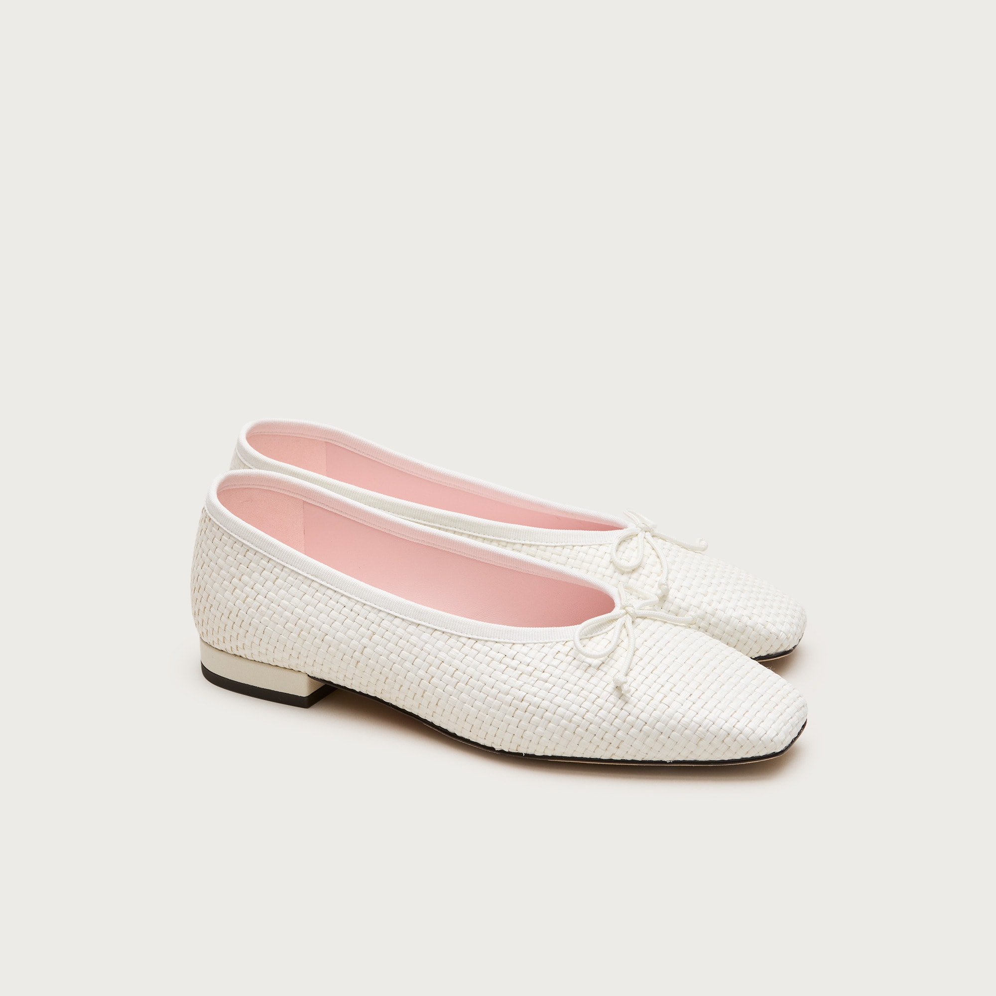 J.Crew, Sophie Ballet Flats in Satin