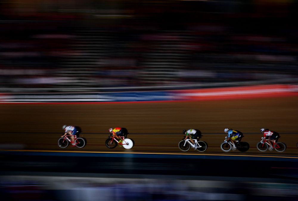 A general view during the 10km Points Race on day three of the London Six Day Race
