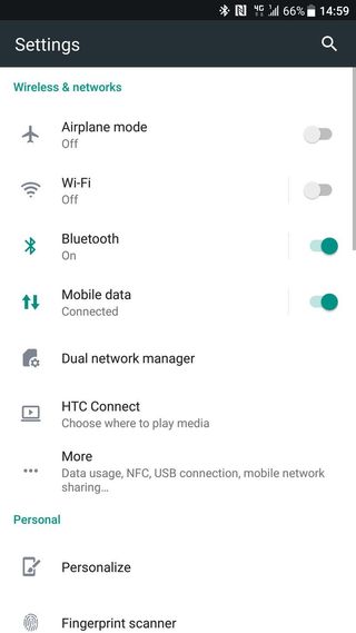 HTC U11 software