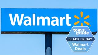 Walmart logo shown on sign