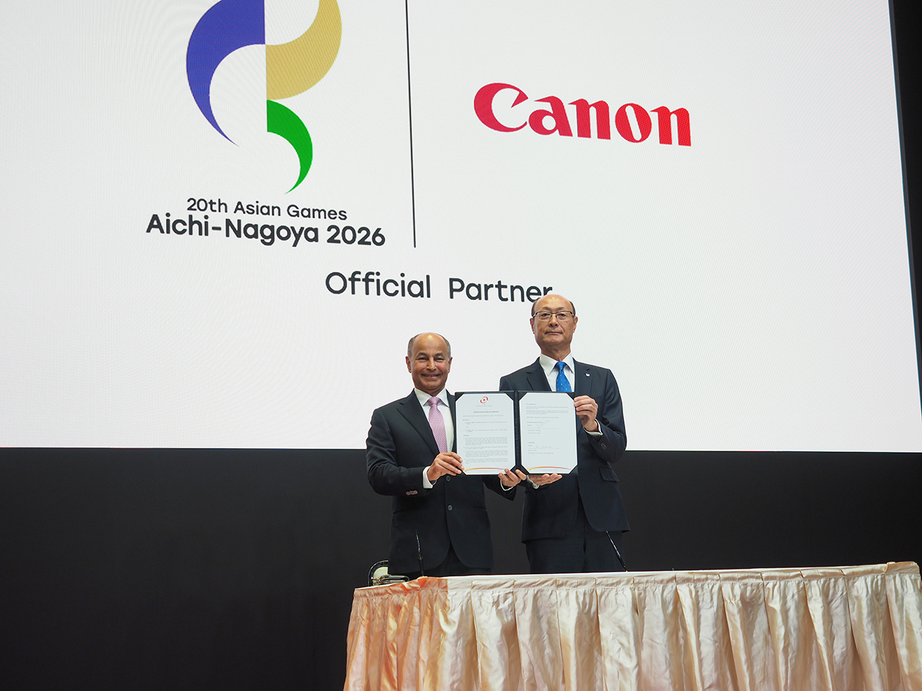 Canon announces sponsorship of 2026 Asian Games at CP+ 2025