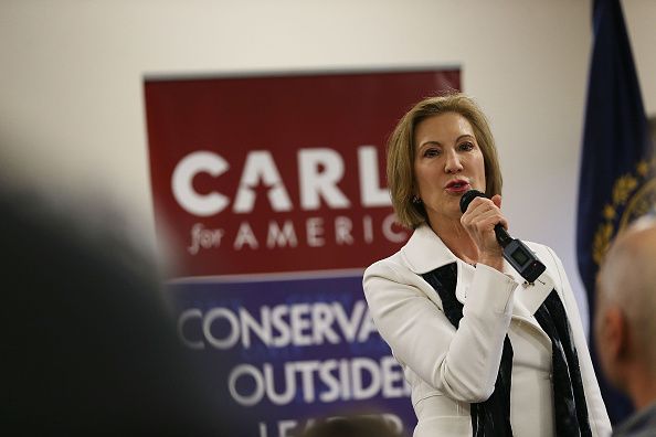 Carly Fiorina.