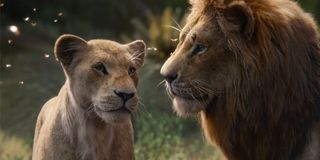 Nala and Simba in The Lion King
