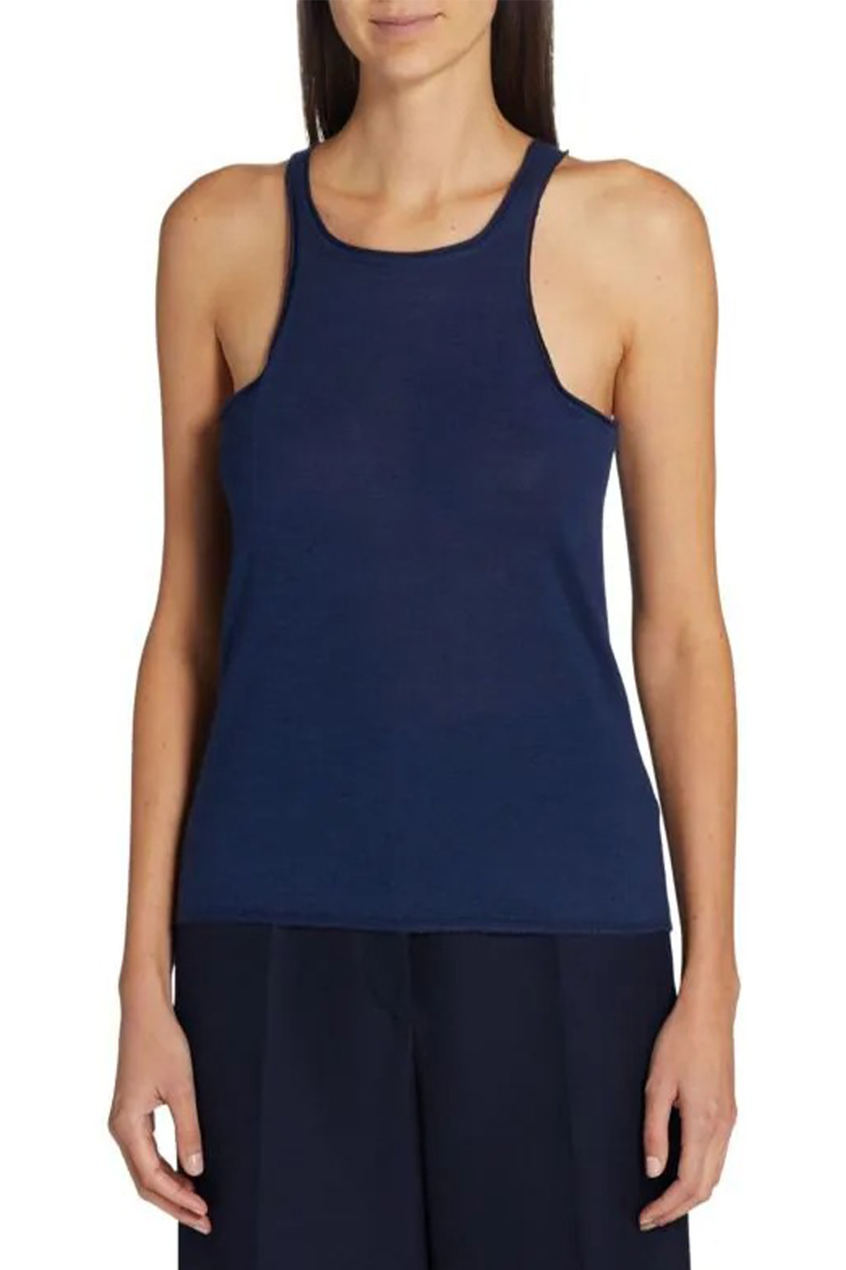 The Row Urmia Cashmere-Silk Tank Top