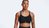 Under Armour Crossback Mid Impact Sports Bra (Women's)