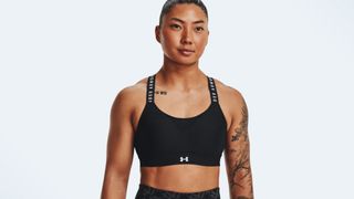 a photo of the Under Armour Infinity High Support sports bra