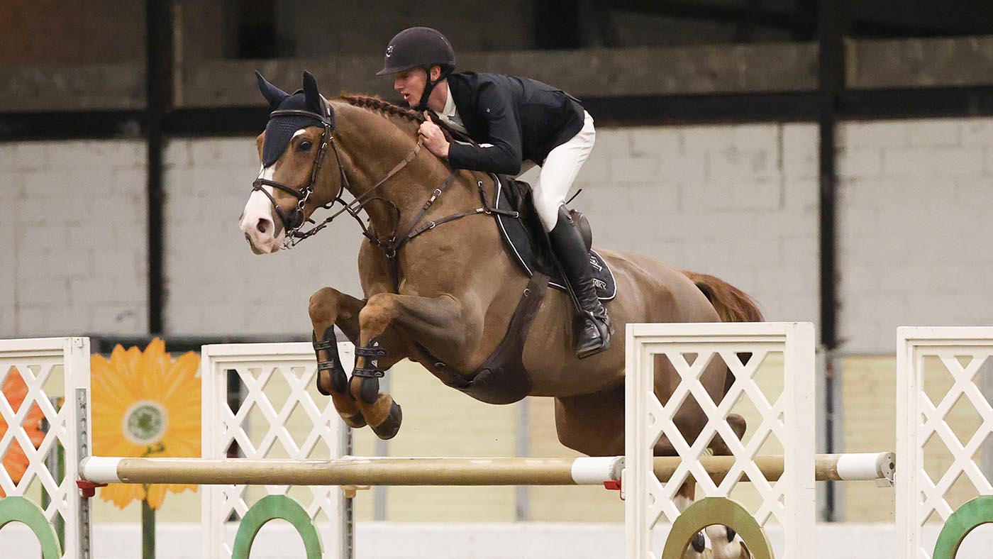 Ones to watch: Sandy McLean riding Gino F