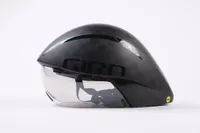 Giro Aerohead Ultimate MIPS is pictured here in the colour black