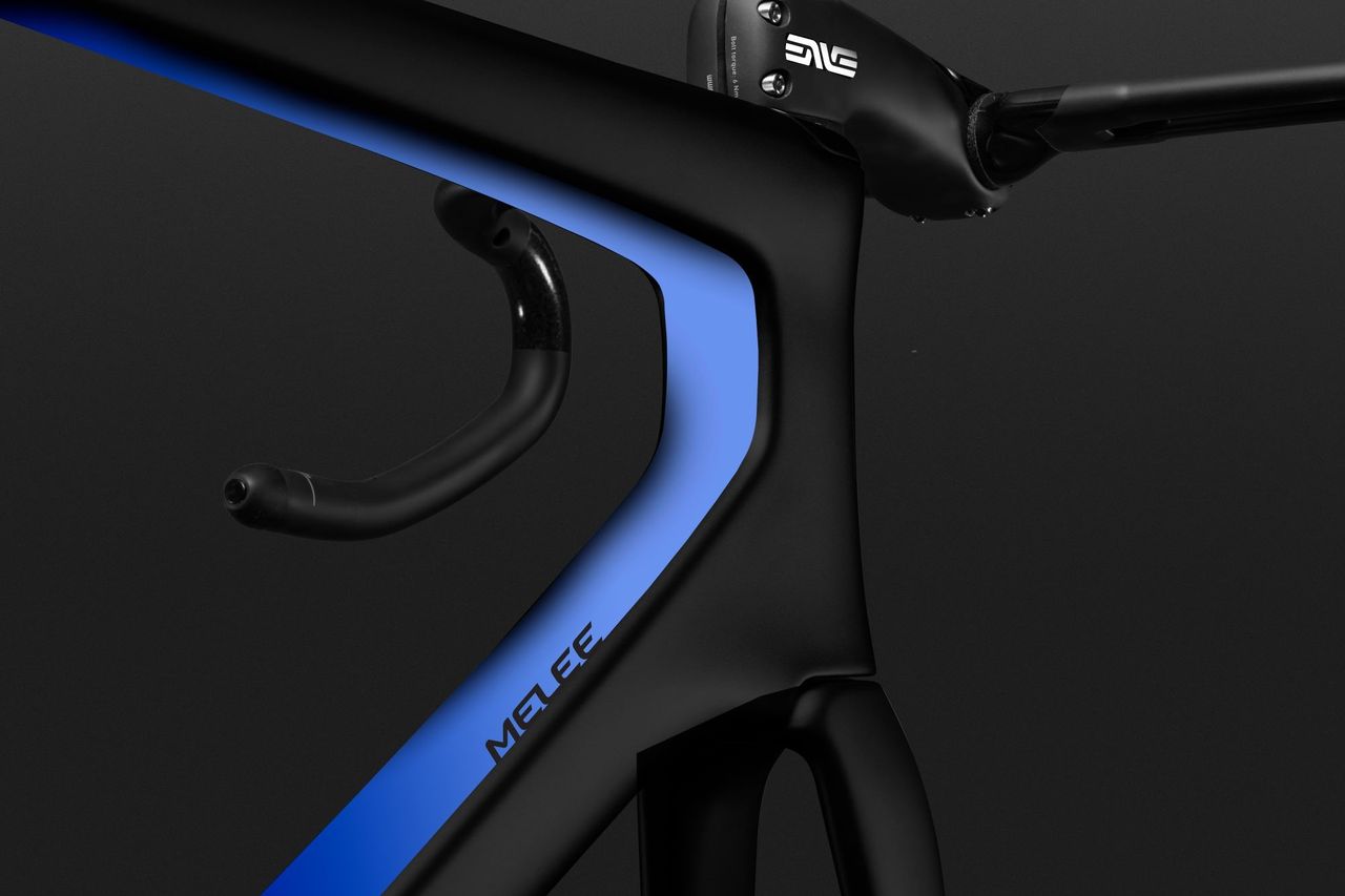 Mockup of the the team bike for TotalEnergies in 2024