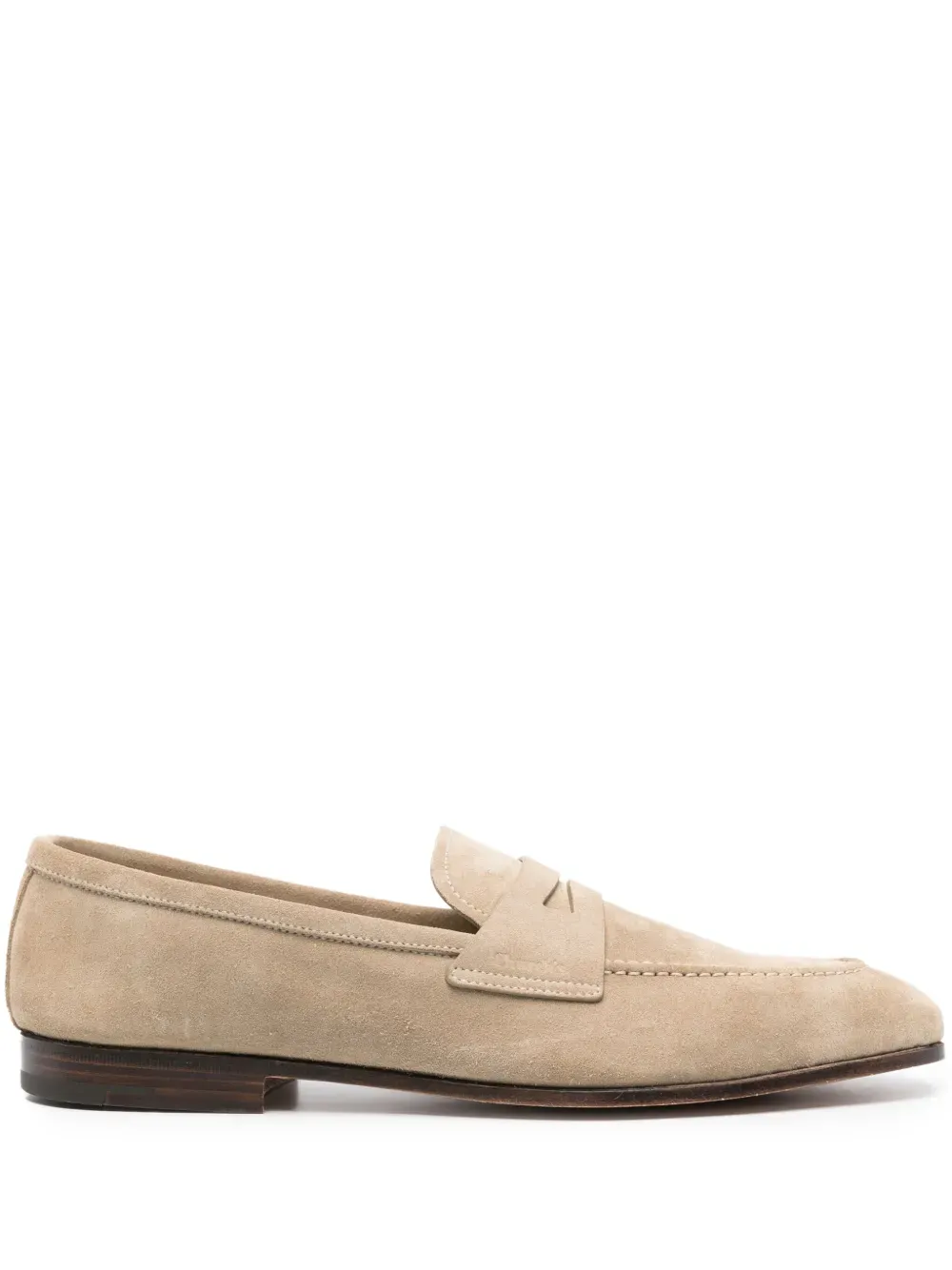 Suede Slip-On Loafers