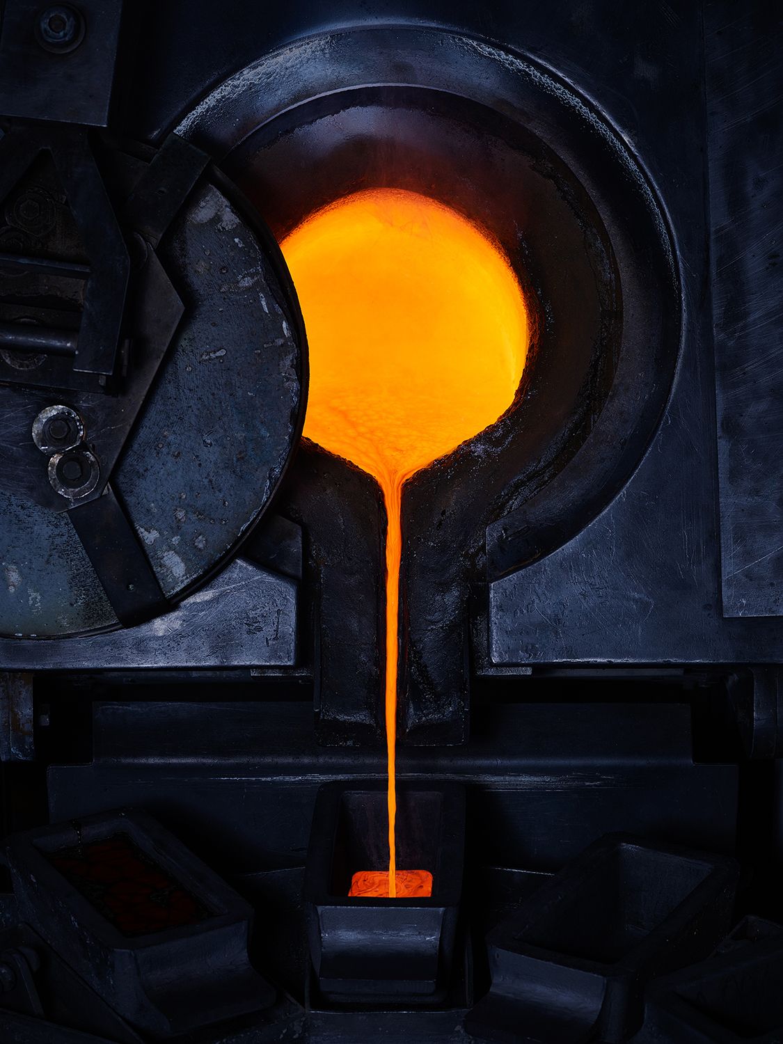 Molten Gold Refining, Cortez Gold Mine Refinery, Elko, Nevada, 2024