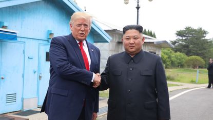 Donald Trump and Kim Jong Un