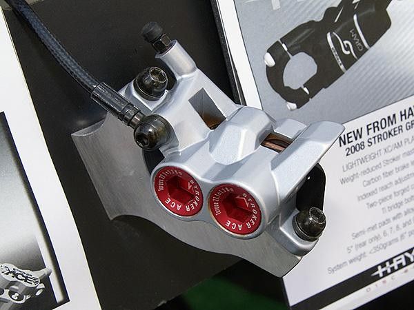 &hellip;but includes a more powerful four-piston caliper.