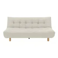 Habitat Kota 3 Seater Fabric Clic Clac Sofa Bed in Grey Habitat Kota 3 Seater Fabric Clic Clac Sofa Bed in Grey