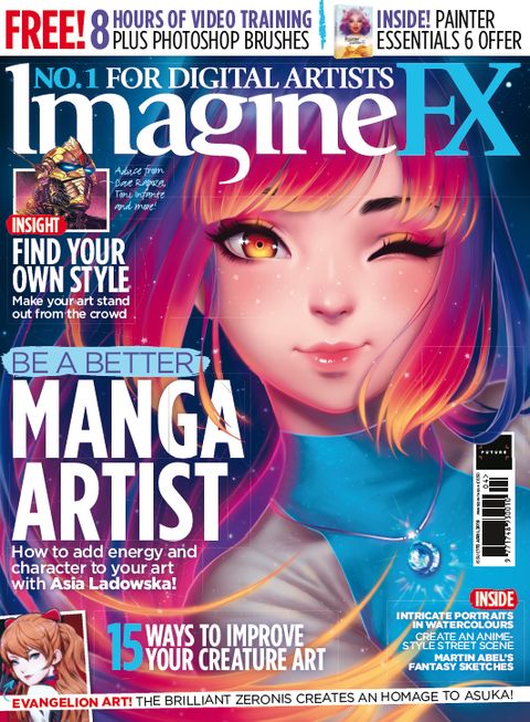 Improve your manga art skills with ImagineFX | Creative Bloq