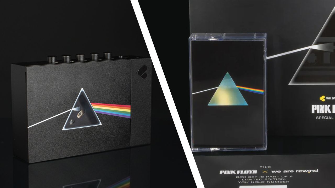 This gorgeous Dark Side of the Moon portable modern tape player will make you believe the cassette revival isn't…