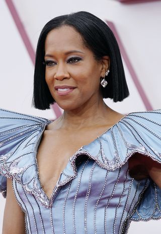 Regina King attends the 93rd Annual Academy Awards at Union Station on April 25, 2021 in Los Angeles, California