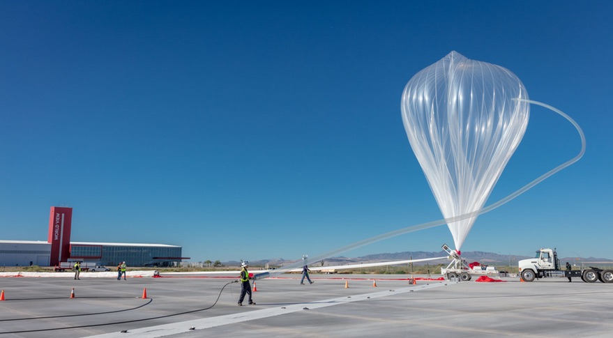 World View Stratospheric Balloon test