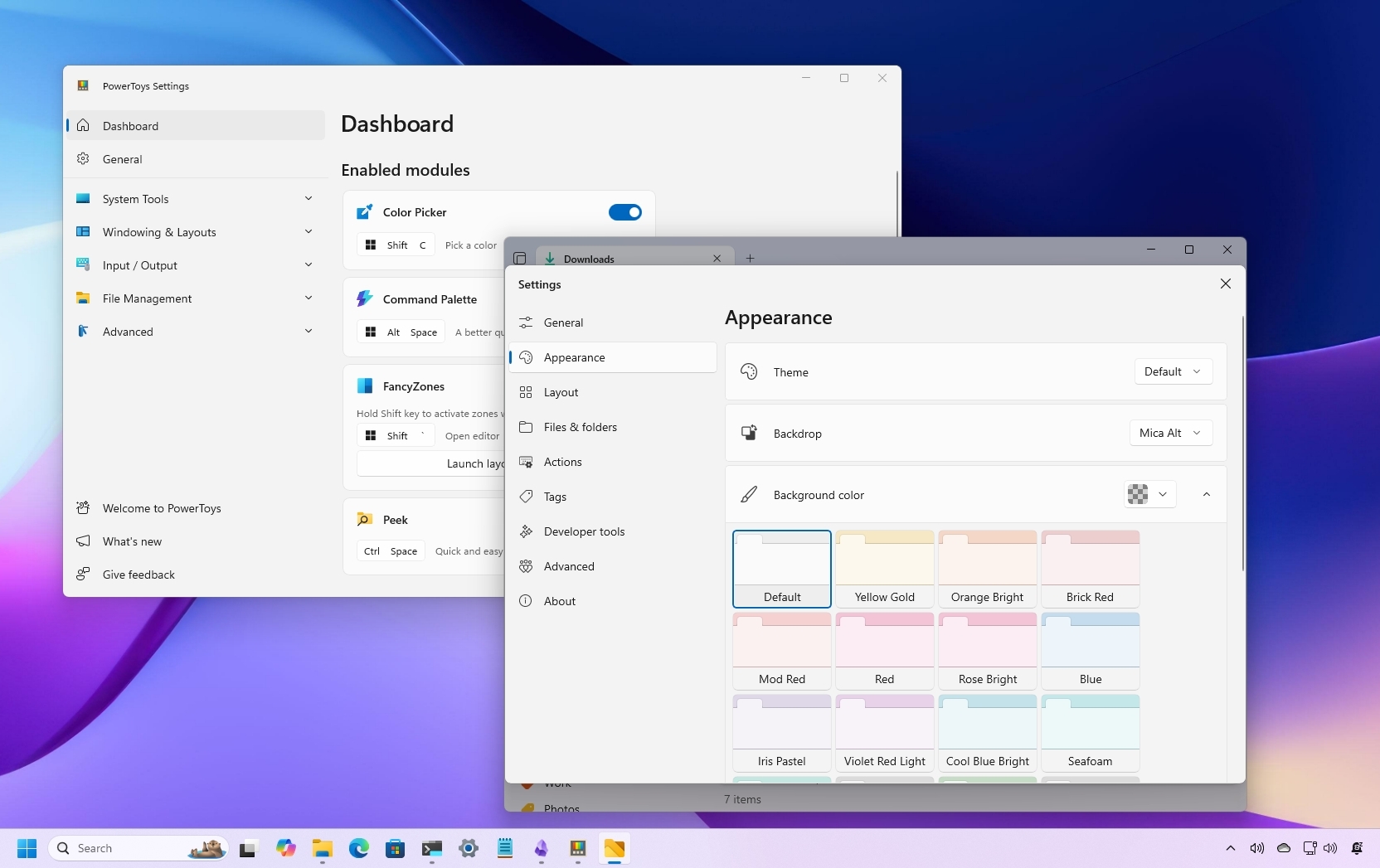Windows 11 apps