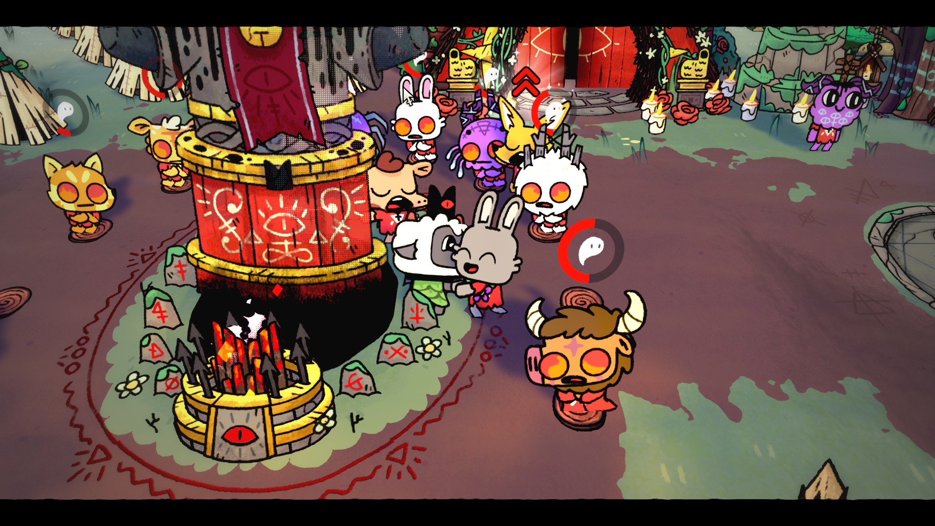 Cult Of The Lamb marriage how to marry your followers TechRadar