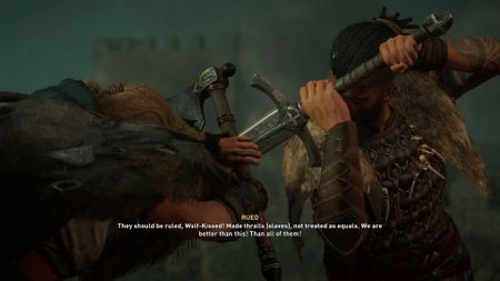Assassin's Creed Valhalla Rued spare or kill