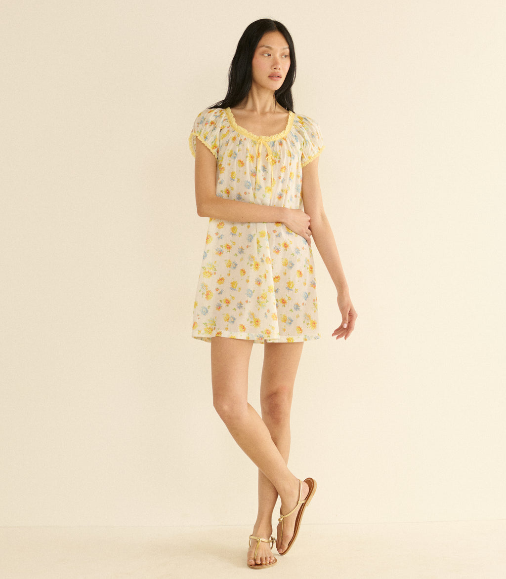 Julia Dress -- Dahlia Floral