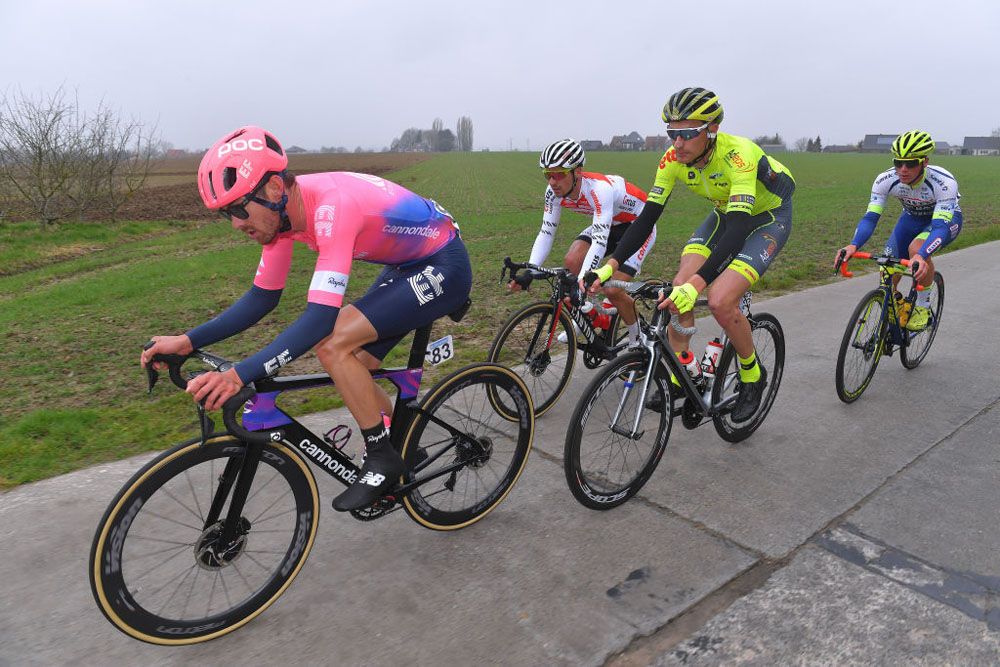 The early break in at Omloop Het Nieuwsblad