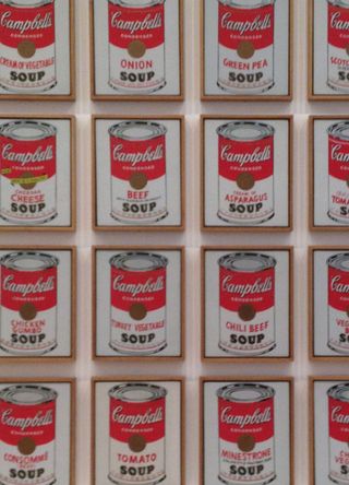 Campbell’s Soup Cans by Andy Warhol