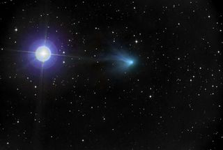 Comet C/2016 R2 (PANSTARRS) on Jan. 5, 2018.