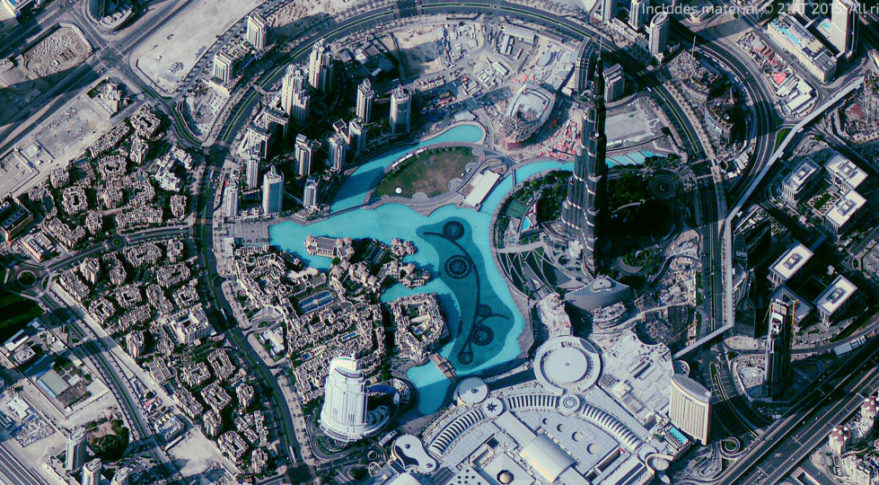 Earh-i image of Dubai