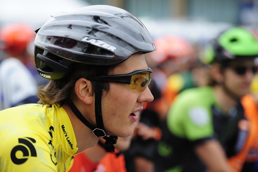 Adam De Vos (Rally) on the morning of the final stage