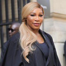Serena Williams attends the Sacai Menswear Spring/Summer 2025 show as part of Paris Fashion Week on June 23, 2024 in Paris, France.