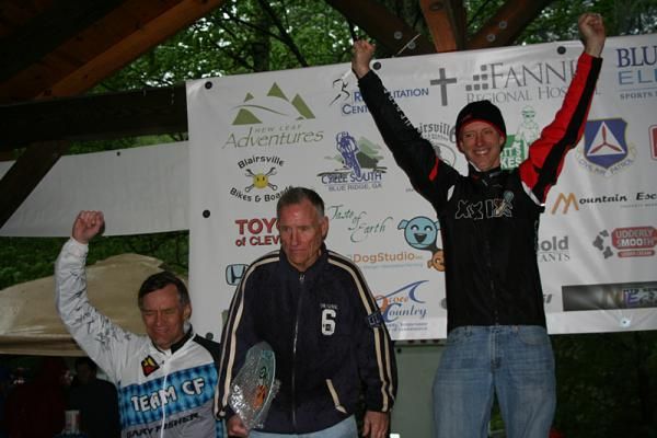 Cohutta 100 Master's podium