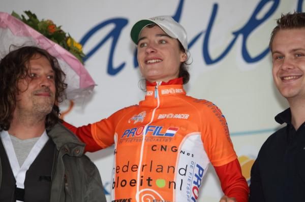 Still leading on general classification, Marianne Vos (Nederland Bloeit)