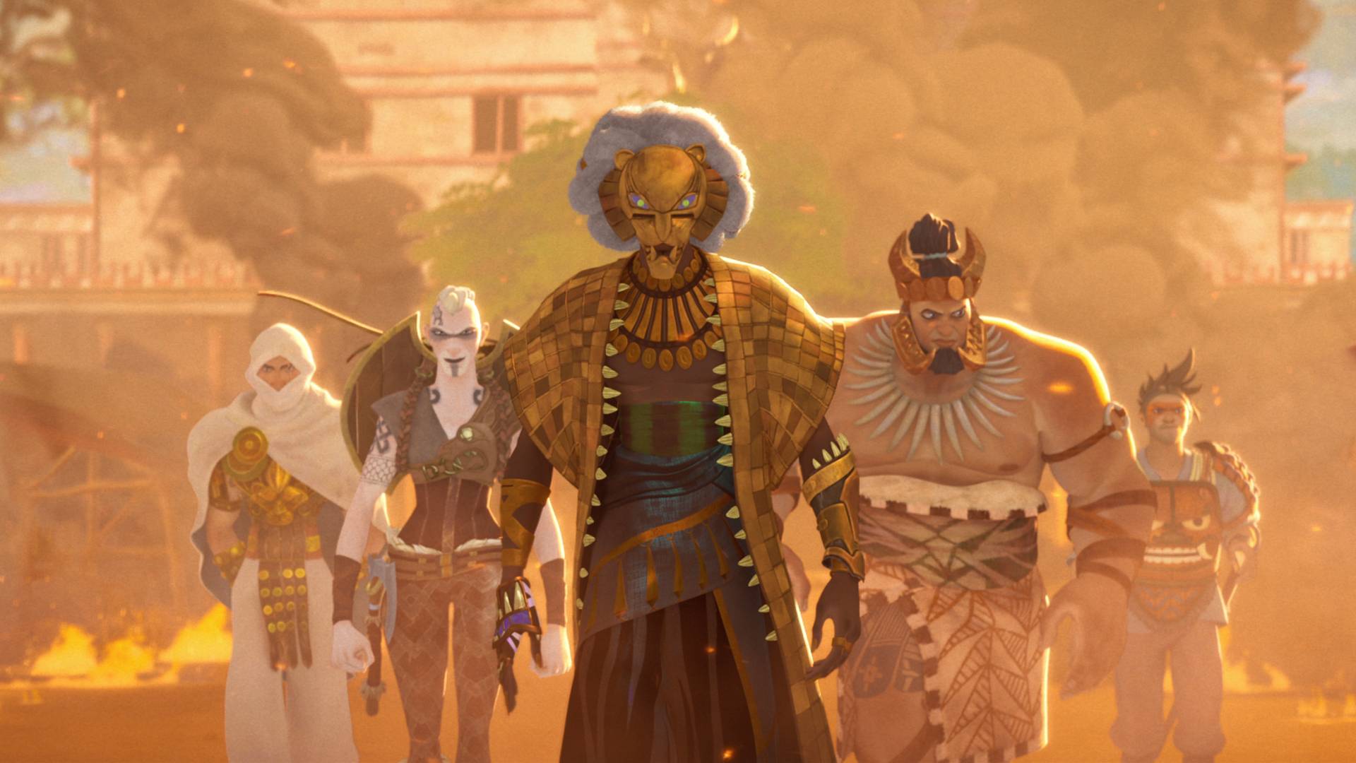 A still from Eyes of Wakanda episode 1