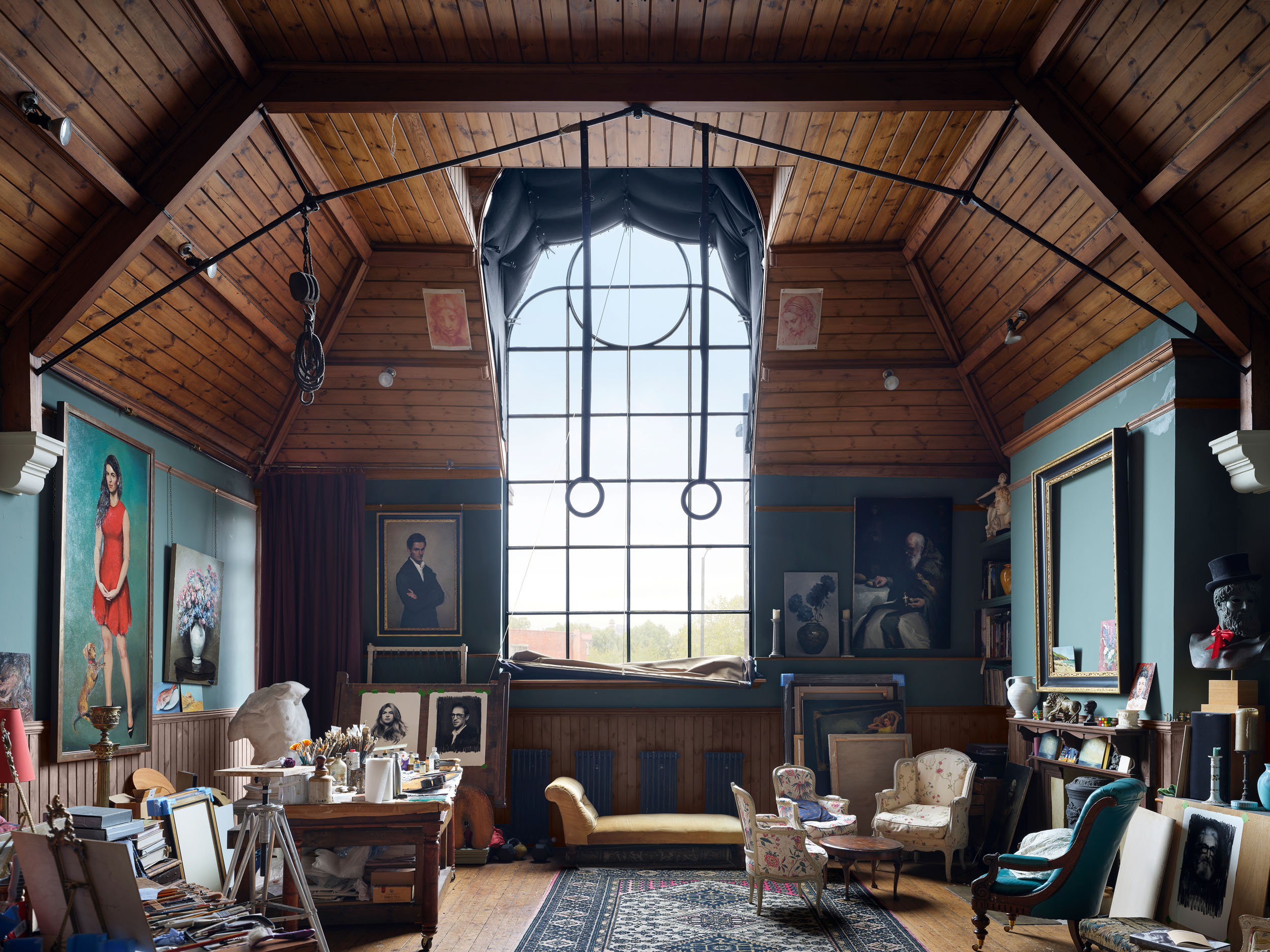 St Paul's Studios photographed by Will Pryce for Country Life 