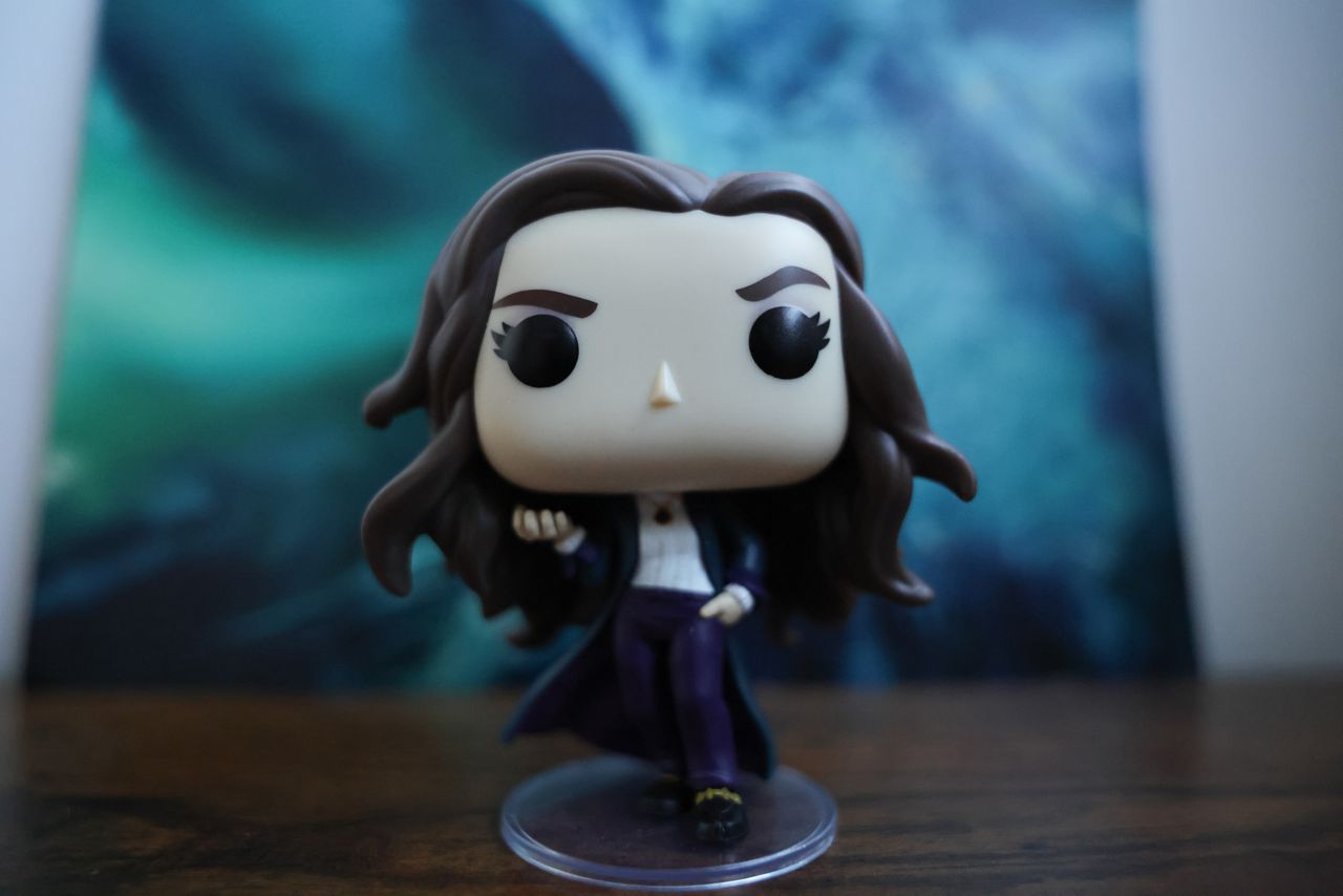 A photo of a Funko Pop taken on a Canon EOS R5 Mark II camera.